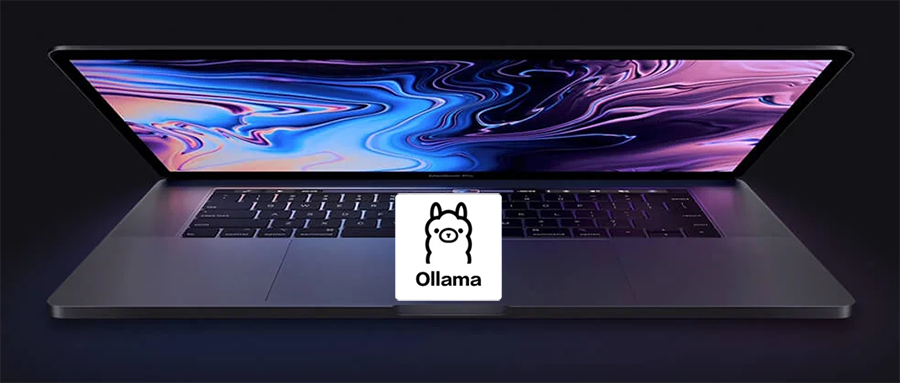 Intel版MacBook用ollama跑大模型：显卡没用上，靠CPU硬扛。
