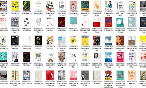 樊登读书图书编目和思维导图整理